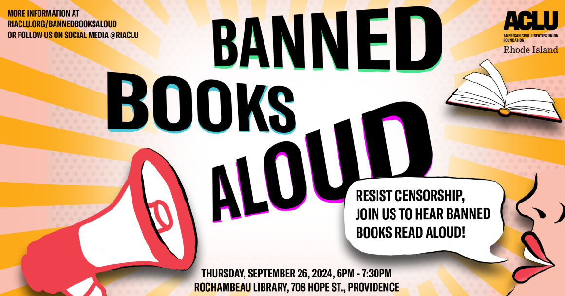 Banned Books Aloud: Thursday, Sept. 26